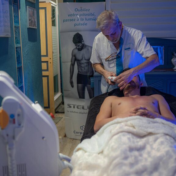 Institut de beauté visage et corps pour hommes à Montpellier